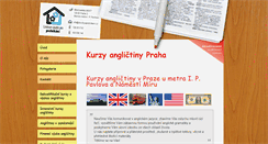 Desktop Screenshot of kurzanglictiny.eu